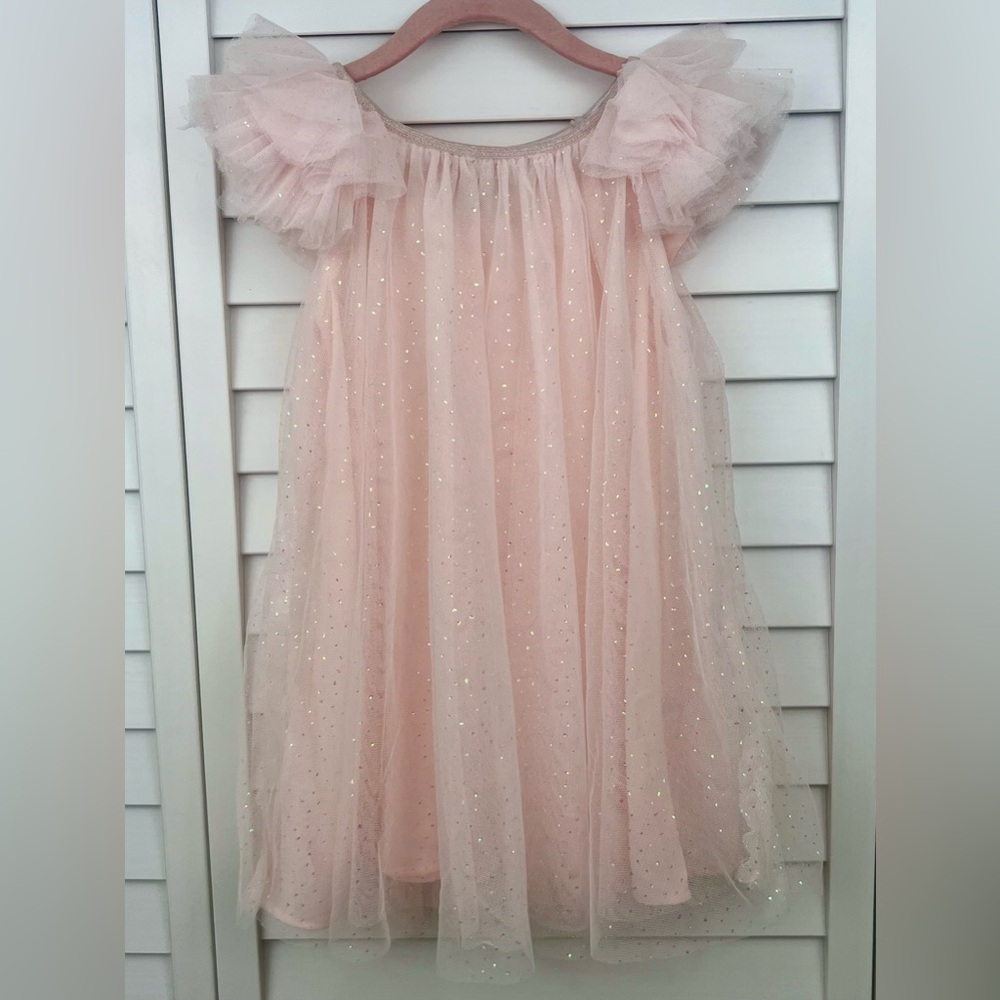 Pink & Violet Sparkling Tulle Dress SZ: 4T